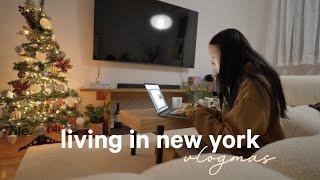 Cozy days at home, new korean restaurant in NYC, end of year slumps, world cup | vlog