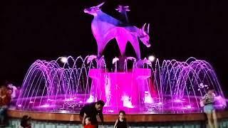 aroma beach amazing dancing fountain/ kamangyan sby.. oksi/vlog