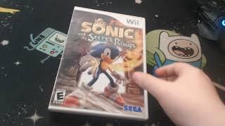 Unboxing Sonic And The Secret Rings