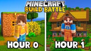 Minecraft Starter House BUILD BATTLE vs Infinite Drift