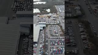 DJi Mavic Air 2s Drone Flying Fun BCA British Car Auction Bedford Town of England #shorts #vertical