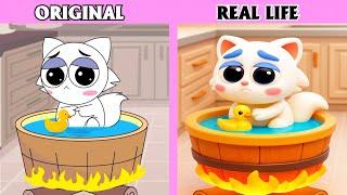 Best TikToks of Incredibox Sprunki: Wenda Hot Bath Method | Original vs Plush Toys