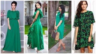 15 ШИКАРНЫХ ПЛАТЬЕВ 2020 В ЗЕЛЕНОМ ЦВЕТЕ НА ЛЮБОЙ ВКУС/15 CHIC DRESSES 2020 IN GREEN FOR EVERY TASTE