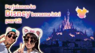 SEDANG MENIKMATI WAKTU DI DISNEY BERSAMA ISTRI JEPANG