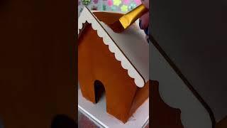 Gingerbread that lasts FOREVER?! DIY Wooden House Craft Kit from Horizon Group #gifted #sponsored