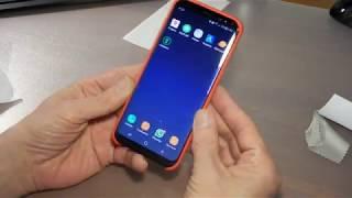 Как я клеил защитное стекло на Samsung Galaxy S8