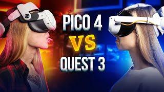 Quest 3 vs Pico 4 | Что выбрать в 2024?