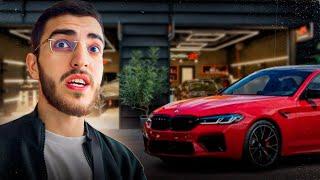 РЕНАТКО ВПЕРВЫЕ УВИДЕЛ BMW M5 F90 РАВШАНА !| ШУМ ПО ГОРОДУ НА МКАХ !