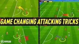 FIFA 20 GAME CHANGING ATTACKING TRICKS to CREATE SCORING CHANCES! FIFA 20 EASY ATTACKING TUTORIAL