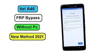 Itel A46 frp bypass New Method 2021 | Itel A46 Google Account Remove Without Pc 2021