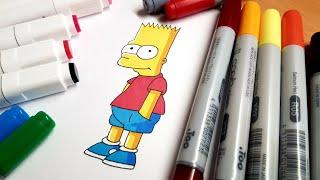 Bart Simpson Drawing #Shorts #thesimpsons #bartsimpson