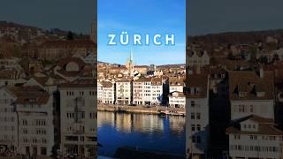 Zürich - Beautiful view of the city from the hill #trip #tour #reisen #city #citylife