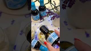 Spuma di parmigiano al miele,lavanda e Blu italiano 