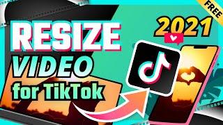 How to Resize Video for TikTok (FREE & No Watermark)