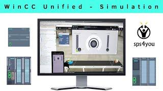 WinCC Unified Simulation ohne Hardware - SPS programmieren lernen - Umsteigerkurs (Kapitel 8)