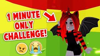 COMPLETE This Tower In 1 MINUTE Or RESTART In Tower OF Hell! (Roblox)