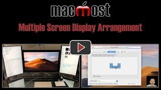 Multiple Screen Display Arrangement (MacMost #1804)