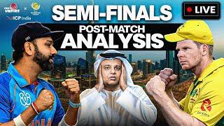 India vs Australia 1st Semi-Final CT 2025 | LIVE  | Post Match Analysis | Rohit  vs Smith