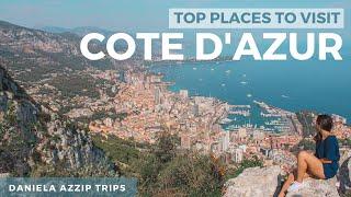 TOP 7 Places to visit in Cote D'Azur | What to visit in French Riviera