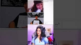 @PAYALGAMING reaction on @AdarshSinghUC Omegle Video  roasting girl on omegle  #shorts #omegle