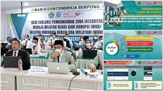 Pemaparan Implementasi Pembangunan Zona Integritas di MAN Insan Cendekia Serpong