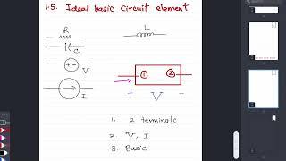 ENGR17: Chapter 1.5 The Ideal Basic Circuit Element