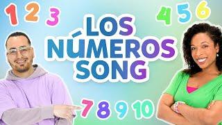 Los Números Song | Best Sing to 10 in Spanish song | Bilingual song for kids l Miss Jessica's World