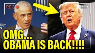 Obama DESTROYS Trump at SURPRISE PUBLIC SPEECH