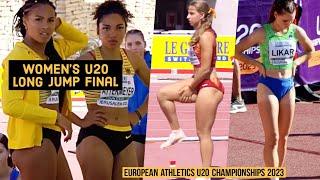 Women's European U20 Long Jump Final #longjump #athletics #U20championships