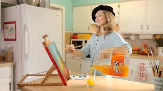 The SunnyD Square Bottle: Easy to Pour