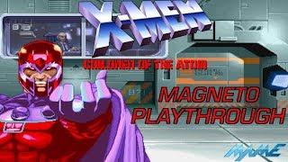 X-Men Children Of The Atom: Magneto Playthrough (MAME) (1080p 60fps)