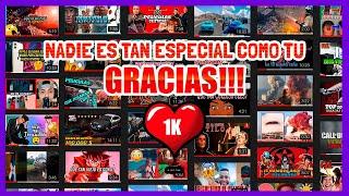 ESPECIAL para mis primeros 1000 SUSCRIPTORES