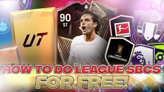 UNLIMITED FREE PACKS! HOW TO DO LEAGUE SBC METHOD FOR FREE! NO BRONZE PACK METHOD NEEDED!