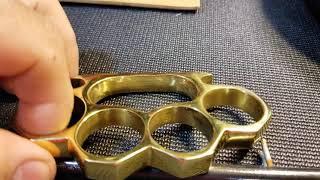 real brass knuckles