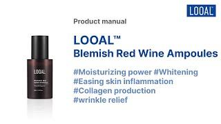 LOOAL™ Blemish Red Wine Ampoule en