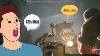 Choo choo charles Normal MODE is sooo scary #1 #gaming  #choochoocharles