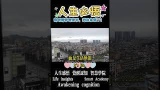 【晚年智慧學院】人生必悟，是時候學會放手，活出自我了，人生感悟，覺醒認知，智慧學院