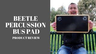 BEST Practice Pad For Tour?!?! Karl Reviews The Tony Teleky Beetle Percussion Bus Pad!