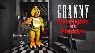 GRANNY IS CHICA!! | Granny (Horror Game) FNAF Mod