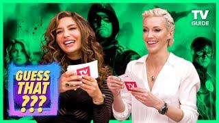 Arrow’s Katie Cassidy and Juliana Harkavy Play Guess That Arrowverse Character