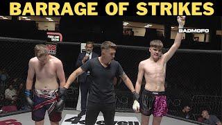 CHARLIE WALKER  -V-  KEATON MILLER  - BAD MOFO JUNIORS    #K1