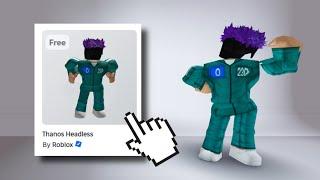 HURRY! GET THIS FREE HEADLESS IN ROBLOX NOW! 