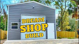 Transforming Dirt Into A Dream Shop: The Ultimate Building Adventure!