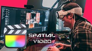 Editing Spatial Videos for Apple Vision Pro with Final Cut Pro 11 Tutorial