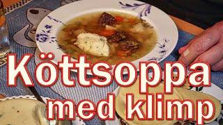 Köttsoppa med klimp