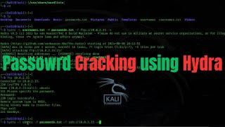 Hydra - Kali Linux Tool Tutorial for Beginners