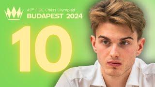 Another 5-Hour Chess Game... - FIDE Chess Olympiad 2024 Round 10