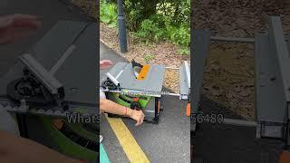 Multi function dustfee small woodworking machine #machine #tablesaw #tools #woodskills #carpenter