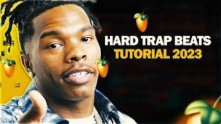 MAKING A HARD TRAP BEAT 2023  (FL Studio 20 Tutorial)