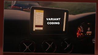 How to enable engineering mode variant coding in your Mercedes Audio 20 Command NTG5 system?